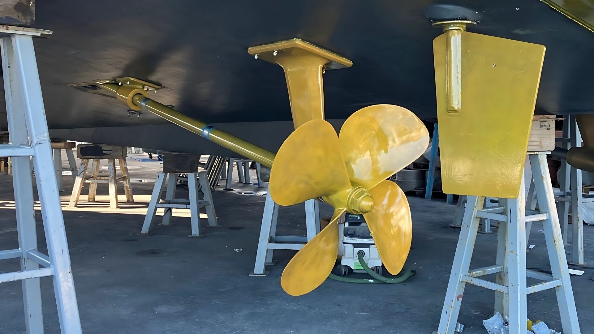 Battellieri Golfo Paradiso propellers and underwater metals coated with Propspeed