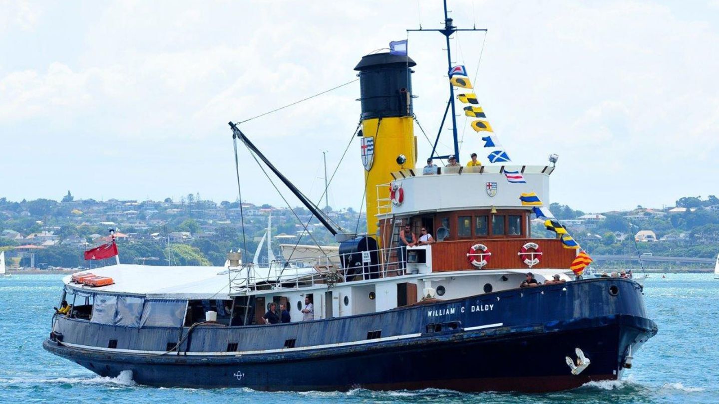 William C Daldy at sea 1