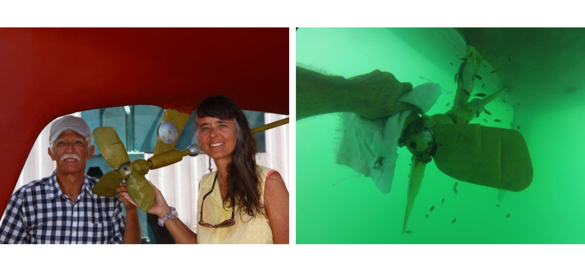 Patrick and Rebecca Childress Pictured with their Kiwiprop