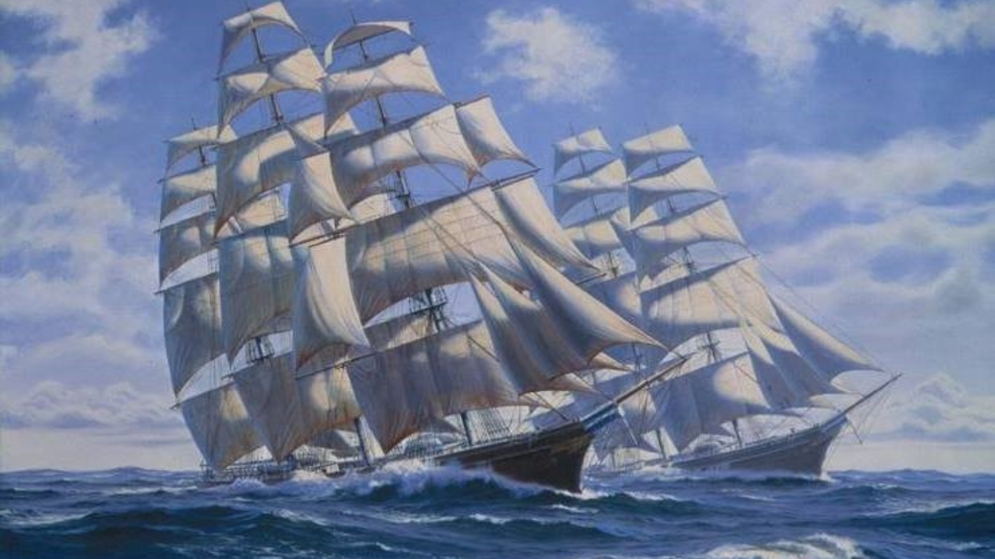 Famous Clipper Ship Cutty Sark