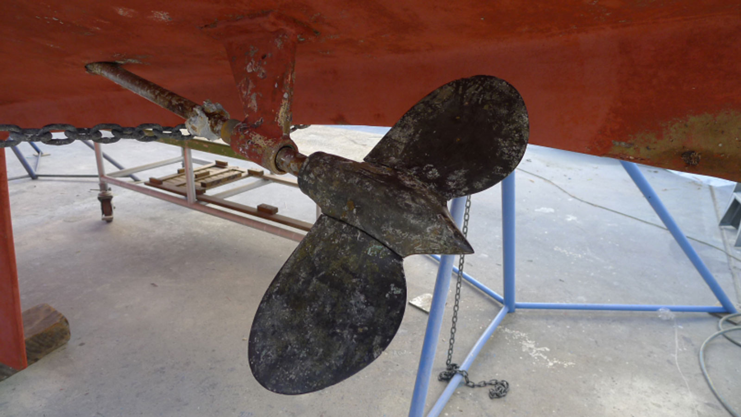 Corrosion on Propeller