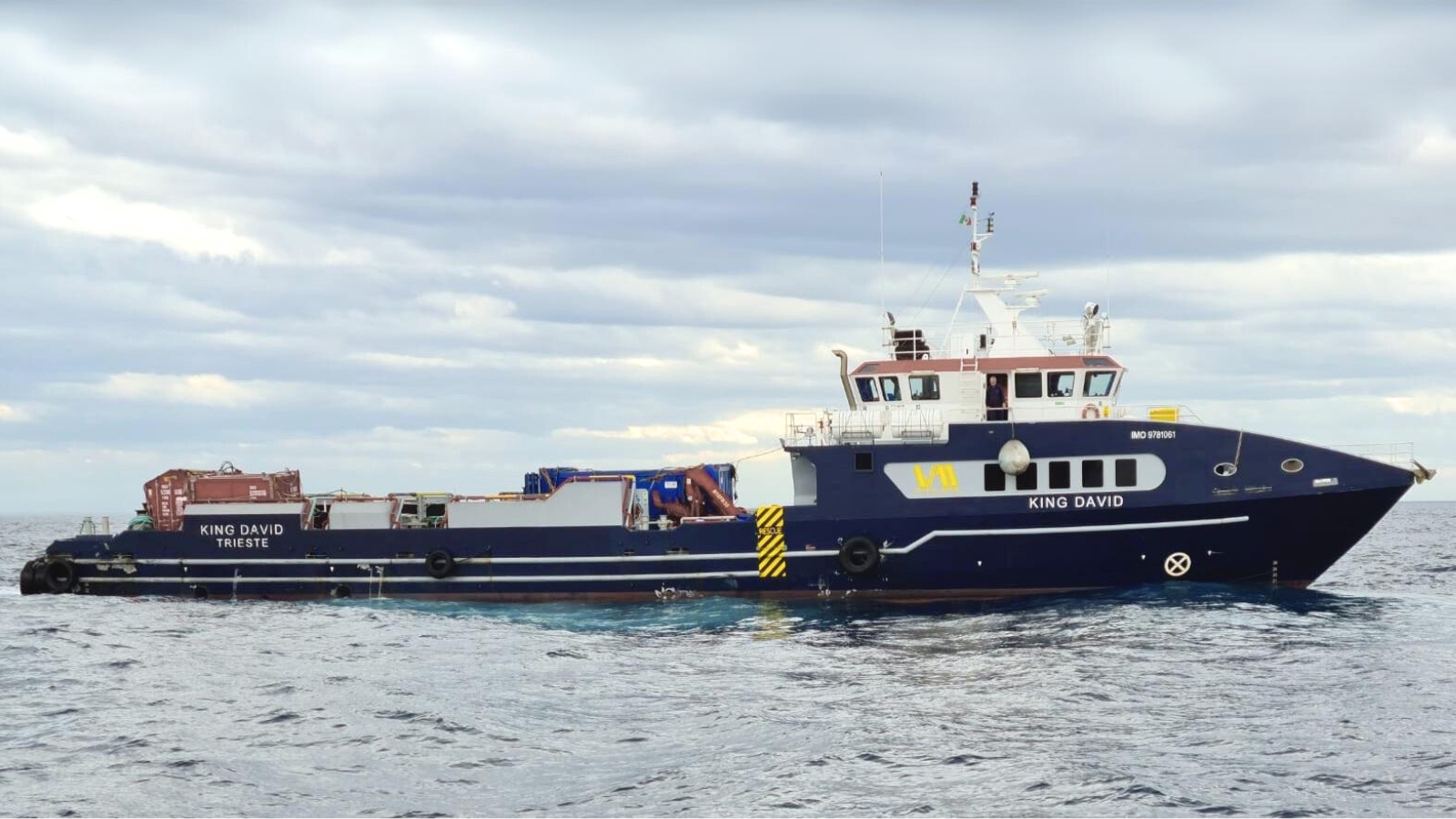 "King David" Vremar's Crew Support Vessel applies Propspeed