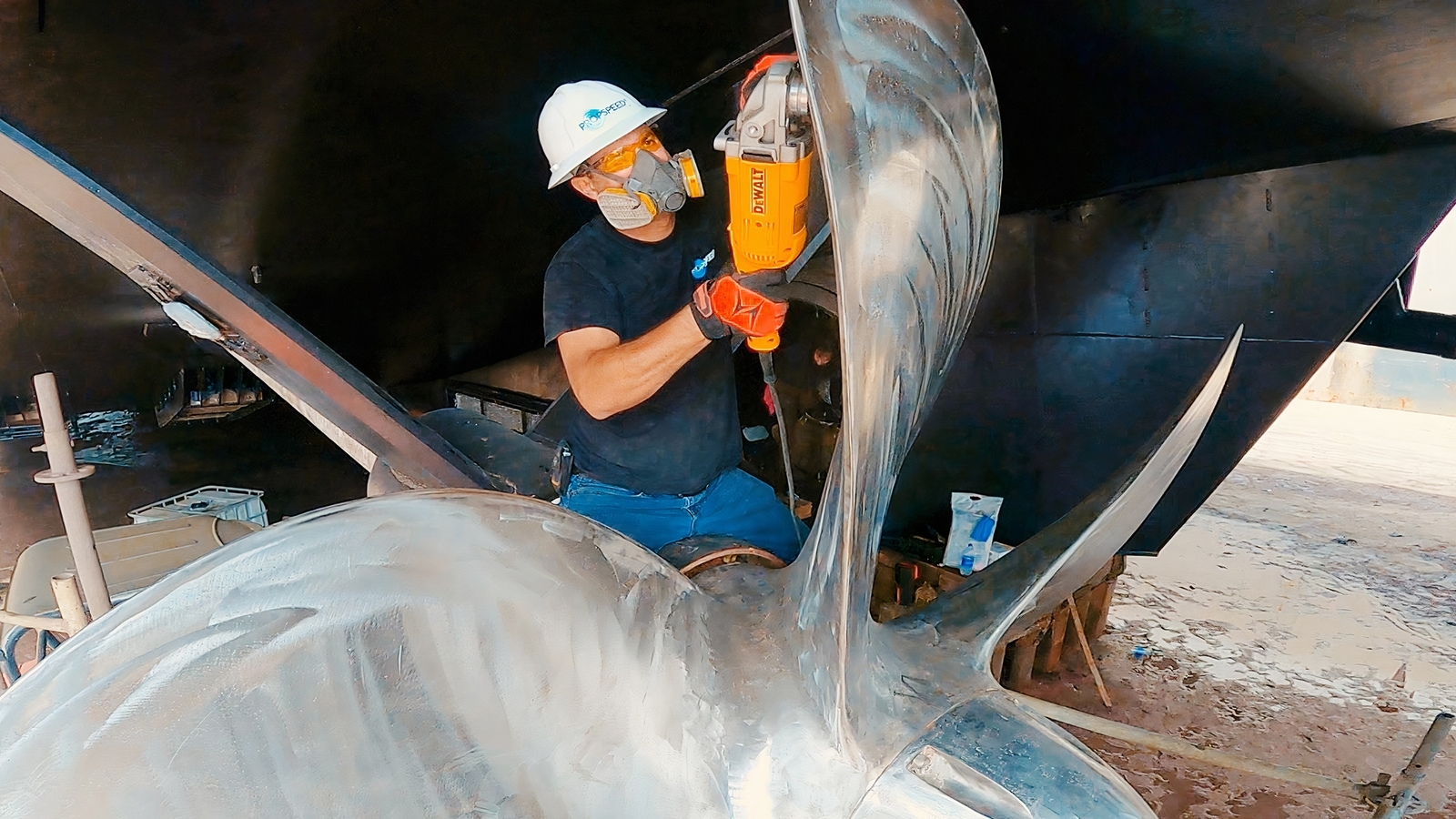 Achieve an 80-grit Profile - Propspeed Application