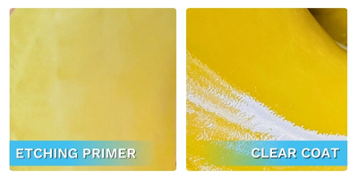 Propspeed Etch and Clear Coat comparison